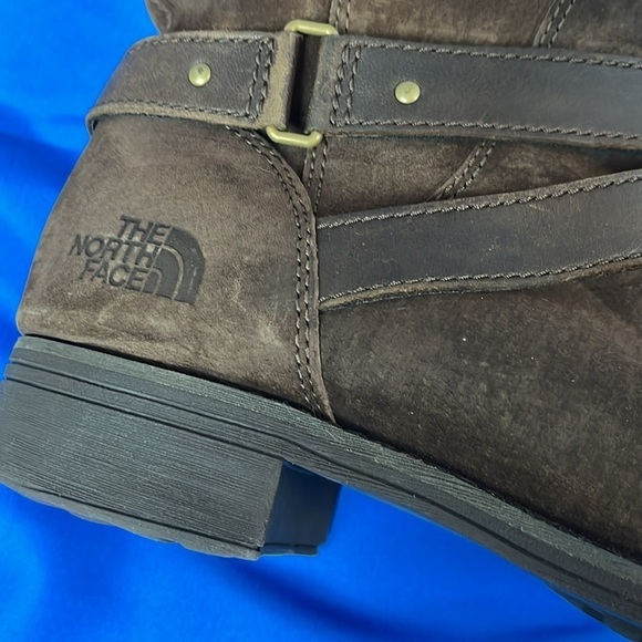 The North Face Bridgeton side zip winter boots women’s size 9 brown - Picture 2 of 13